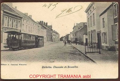 Waterloo - anno 1900 - Remorque de Rechter
